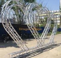 Creative Heart Custom Arch Curved Truss Background Event ...
