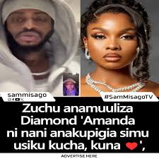 Zuchu ambananisha Diamond 'Amanda , ni nani anakupigia usiku kucha, kuna  ❤️',, #SamMisagoTV