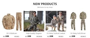 2019 acu multicam camouflage adult male security military uniform tactical combat jacket special force training army suit cargo pants sh190908 from