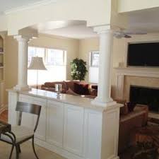 Half wall room dividers decorative concrete. Half Wall Room Divider Design Ideas Pictures Remodel And Decor Page 2 Wooden Room Dividers Room Divider Walls Modern Room Divider