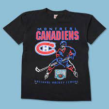 All the best montreal canadiens gear and collectibles are at the lids canadiens store. Vintage Montreal Canadiens T Shirt Large Double Double Vintage