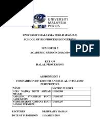 Amalina amir, mohan edirisinghe, suntharavathanan mahalingam. Assignment 1 Halal Docx Animal Slaughter Hunting
