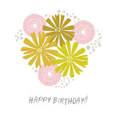 Glitter and gold general greeting birthday card. 12 Free Printable Birthday Cards For Everyone