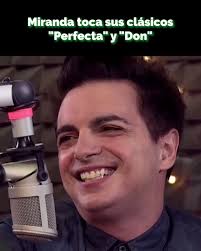 Miranda toca en vivo sus clásicos "Perfecta" y "Don"