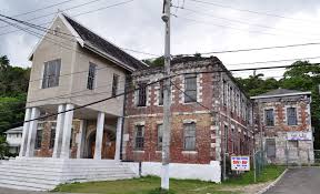 Side View Port Maria Civic Centre Old Courthouse Port Maria St Mary Mark Phinn Photography Jamaica Old Port Civic Center
