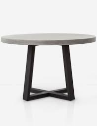Agatha Round Indoor Outdoor Dining Table In 2021 Concrete Dining Table Round Outdoor Dining Table Outdoor Dining Table
