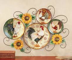 Robot Check Rooster Wall Art Rooster Kitchen Decor Country Rooster