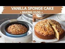 Making Vanilla Sponge Cake In A 32 Year Old Oven Fluffy Vanilla Tea Cake Recipe Dry Fruit Cake Youtube Tea Cakes Recipes Vanilla Sponge Cake Recipes