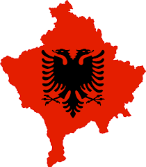 The republic of kosovo seceded from serbia in 2008 and has been a hotly disputed territory ever since. File Kosovo With Flag Of Albania Svg Wikipedia