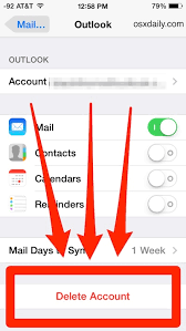 The instructions to do so are the same for whatever device you're using: How To Delete An Email Account From Iphone And Ipad Osxdaily