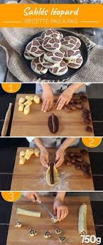 Recette Sables Leopard Faciles En Pas A Pas Recette Recette Recettes De Cuisine Recette Sable