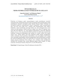 Media pembelajaran interaktif matematika untuk siswa sekolah dasar kelas iv. Http E Journal Hamzanwadi Ac Id Index Php Didika Article Download 1203 Pdf 23