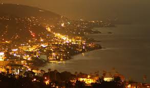 Top of the world laguna beach night. Hiking Boat Canyon By The Full Moon Socal Hiker