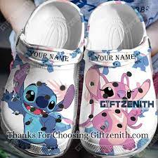 Personalized Lilo & Stitch Crocs Shoes Gift - Giftzenith