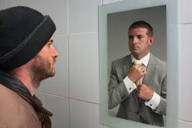 Image result for SOMEONE LOOKING IN THE MIRROR