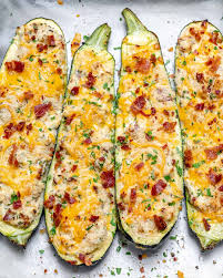 These Jalapeno Popper Zucchini Boats Are Obscenely Delicious Clean Food Crush Clean Food Crush Zucchini Zucchini Boats