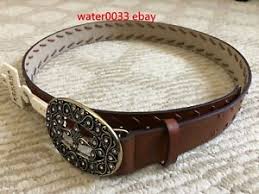 Details About New Sonoma Womens Brown Faux Leather Belt Size Medium M With 30 Tag From Kohls