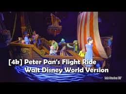 4k Peter Pan S Ride Walt Disney World Version Magic Kingdom Youtube Walt Disney World Disney Events Disney World