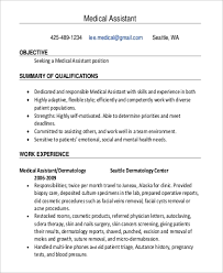 Need help creating a medical assistant resume that'll wow hiring managers? Free 9 Sample Medical Resume Templates In Ms Word Pdf