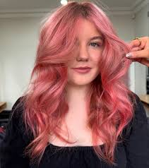 We are LOVING rose gold hair 💖🌹@hairbymaygen used Frosé, Virgin Pink, and  Sunset Orange https://arcticfoxhaircolor.visitlink.me/Ea_QwG