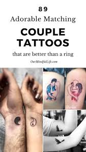 110 Romantic Couple Tattoos To Honor Your Relationship Married Couple Tattoos Meaningful Tattoos For Couples Couple Tattoos Unique