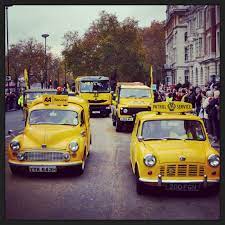 A Fleet Of Aa Vehicles Old And New Vintage Vans Mini Van Commercial Vehicle