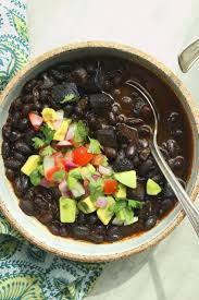 Black Bean Soup From Dried Beans Pressure Cooker Black Bean Soup Recipe Recipe Pressure Cooker Black Beans Recipes Black Bean Soup Recipe