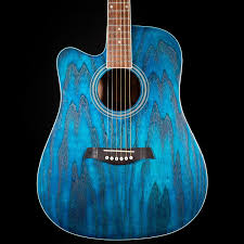Lindo Willow Left Handed Satin Blue Electro Acoustic Guitar With Gigbag -  Etsy