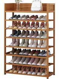 Simple Shoe Rack Storage Multi Function Home Shoes Cabinet Multi Layer Dustproof Economical Solid Wood Shoe Rack In 2020 Wood Shoe Rack Diy Shoe Storage Shoe Rack