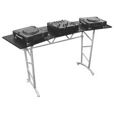 A wide variety of dj stage table options are available to you, such as general use, material, and appearance. Odyssey Att2 Heavy Duty And Stylish Aluminum Truss Table Great For Dj Set Ups Folding Version