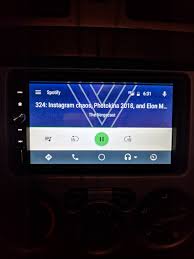 Podcasts On Spotify Now Have 15 Sec Forward Reverse Instead Of Skip Track In Android Auto Androidauto