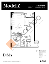 *floor plan configurations may vary. The Davis Residences At Bakerfield Condos Floor Plans Prices Availability Talkcondo