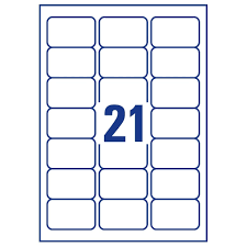 This means that, for example, a screen reader will read out the label when the user is focused on the form input, making it easier for an assistive technology user to understand what. Q Connect 21 Per Sheet Multi Purpose Labels 63 5x38mm 2100 Labels Hunt Office Uk