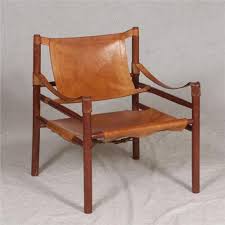 Mid Century Kaare Klint Style Safari Chair Leather Shop with afterpay on eligible items.