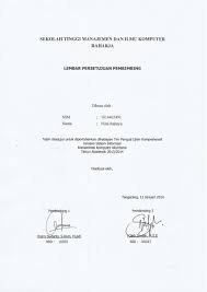Contoh Halaman Persetujuan Skripsi Contoh Soal Pelajaran Puisi Dan Pidato Populer