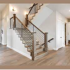 We have door sets for exterior and interior doors, as well as a wide selection of door levers and door handles. Great Railing Modern Farmhouse Staircase Home House