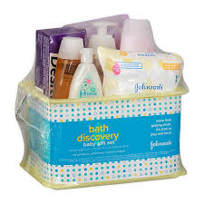 Buybuy baby and bed, bath and beyond store and credit cards. Johnson S 7 Piece Bath Discovery Baby Gift Set Bed Bath Beyond