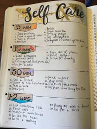 Pond's guided journaling exercises can help you: Self Care Reminder Page Bulletjournal