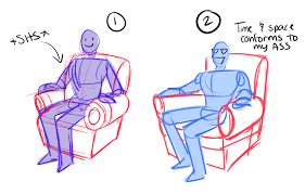 Drawing Reference And if you eat a hamburger with your hands in chile, nobody will sit next to you. drawing reference