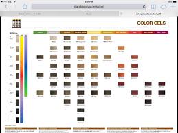 Color Gels Redken Chart Sbiroregon Org