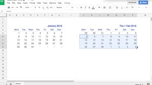 How I Create A Truly Dynamic Calendar In Excel Or Sheets Youtube