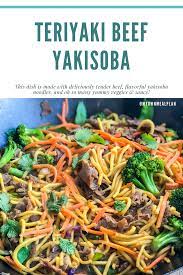 Teriyaki Beef Yakisoba Alex Daynes Recipe Beef Yakisoba Teriyaki Beef Yakisoba Recipe