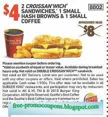 Save more money with burger king coupons: Printable Coupons 2021 Burger King Coupons