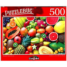 Put the jigsaw puzzle together to reveal a picture of assorted fruit. Fruit Jigsaw Puzzle 500 Pieces Puzzles Toys Games Wararenergy Com