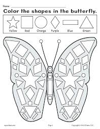 Shapes coloring pages for children | free printable. Shape Color Pages Child Shapes Coloring Printable Free Coloring Library