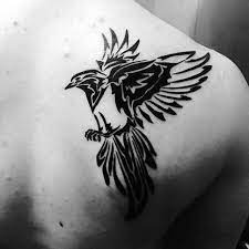 50 Tribal Bird Tattoo Designs For Men Cool Ink Ideas Tribal Bird Tattoos Bird Tattoo Men Birds Tattoo