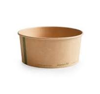 48oz PLA-lined kraft paper food bowl