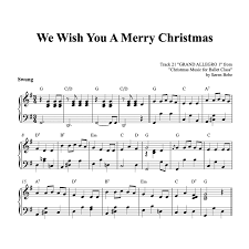 We wish you a merry christmas piano sheet music. We Wish You A Merry Christmas Piano Christmas Sheet Music Pdf