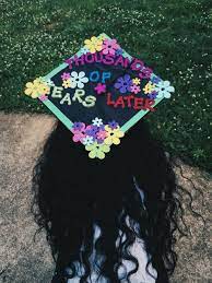 Thousands Of Tears Later Graduation Cap Gradcap Graduation Look Graduation Cap Grad Cap