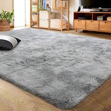 With a cosy rug to walk on, you can almost forget that it's cold outside. Amazon Com Lochas Luxury Velvet Shag Area Rug Modern Indoor Fluffy Rugs Extra Comfy And Soft Carpet Abstract Accent Rugs For Bedroom Living Room Girls Kids Dorm Home Decor 5x8 Feet Light Gray